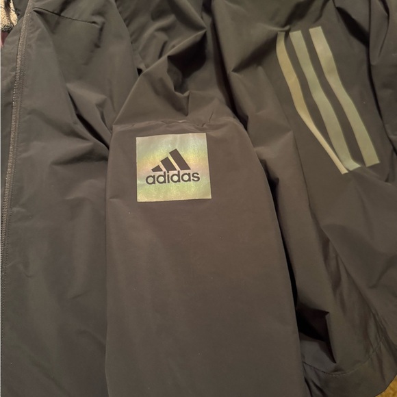 Adidas Men's Performance Jacket in Black and Gray - Picture 12 of 12